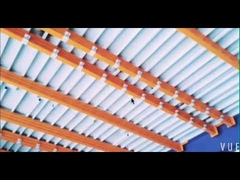 Lantai Mezzanine Industri Baja Gulung Dingin Untuk Gudang, Biru / Oranye