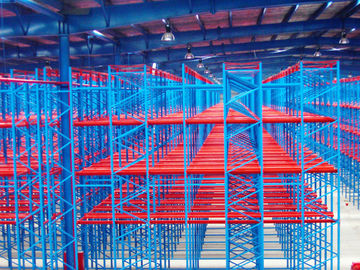 Industri Gudang Drive In Rack Pallet Untuk High Density Storage