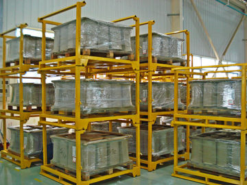 Durable Pallet dilipat portabel Penumpukan Racks, 1000kg-2000kg