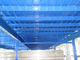 Cold Rolling Steel industri Mezzanine lantai Untuk Gudang, Biru / Oranye