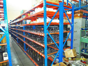200kg Gudang Panjang Span Racking Untuk Kecil / Medium Barang manual